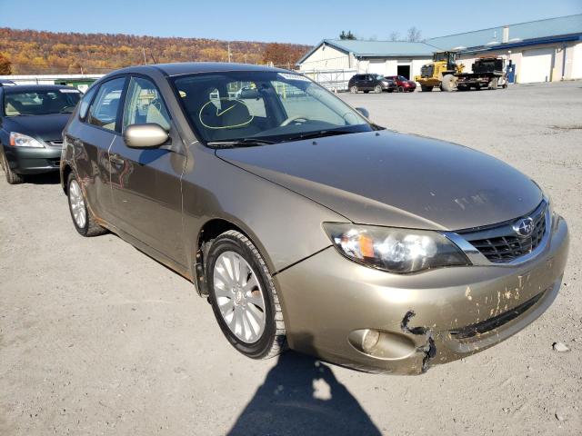 JF1GH61618H825206 - 2008 SUBARU IMPREZA 2. TAN photo 1