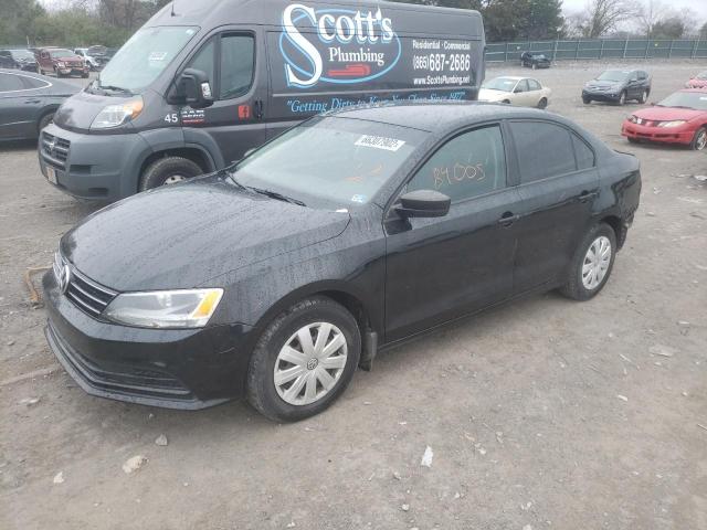 3VW2K7AJ2FM294491 - 2015 VOLKSWAGEN JETTA BASE 黑色 照片 2