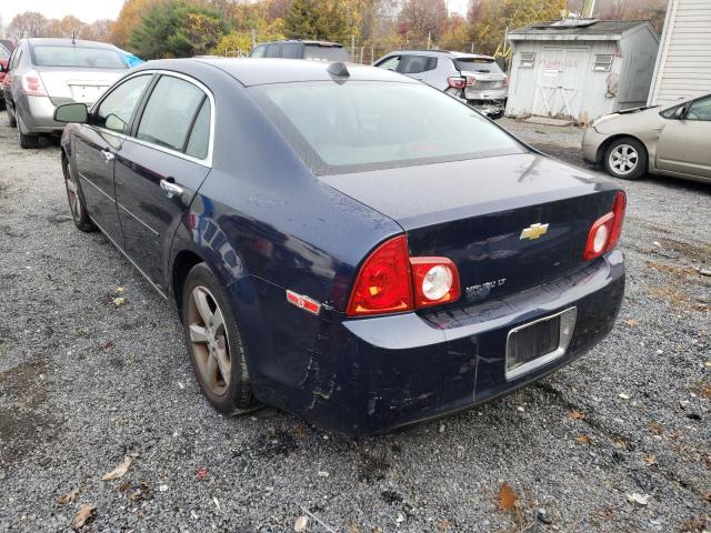 1G1ZC5E06CF240734 - 2012 CHEVROLET MALIBU 1LT 蓝色 照片 3