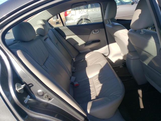 19XFB2F93CE093923 - 2012 HONDA CIVIC EXL رمادي صورة 6