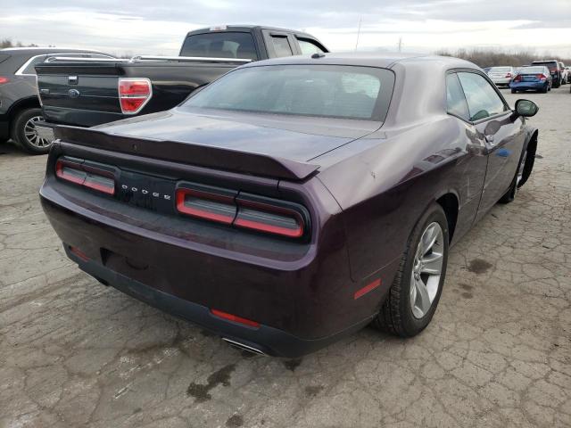 2C3CDZAG5LH152474 - 2020 DODGE CHALLENGER PURPLE photo 4