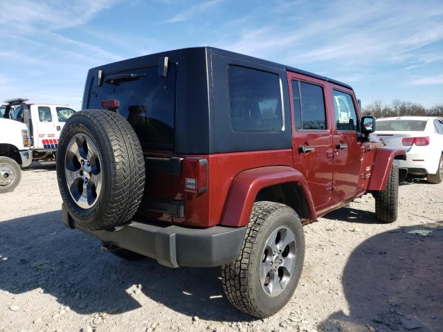 1J4GA59167L154705 - 2007 JEEP WRANGLER S RED photo 4