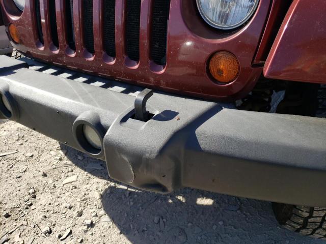 1J4GA59167L154705 - 2007 JEEP WRANGLER S RED photo 9