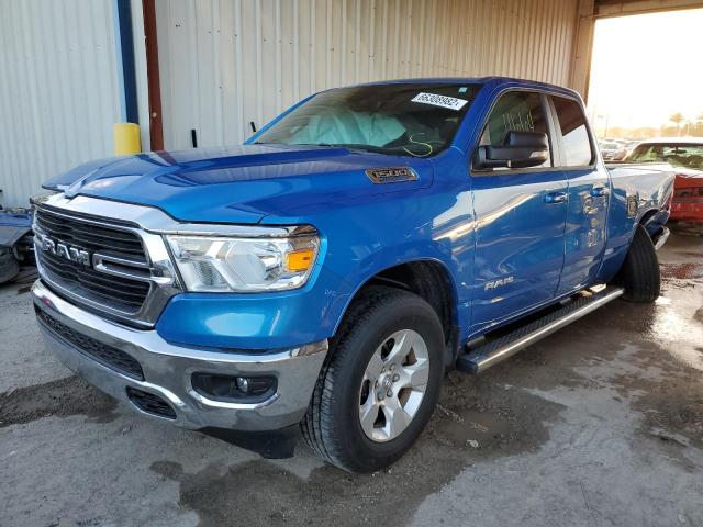 1C6RREBG3MN609247 - 2021 RAM 1500 BIG H BLUE photo 2