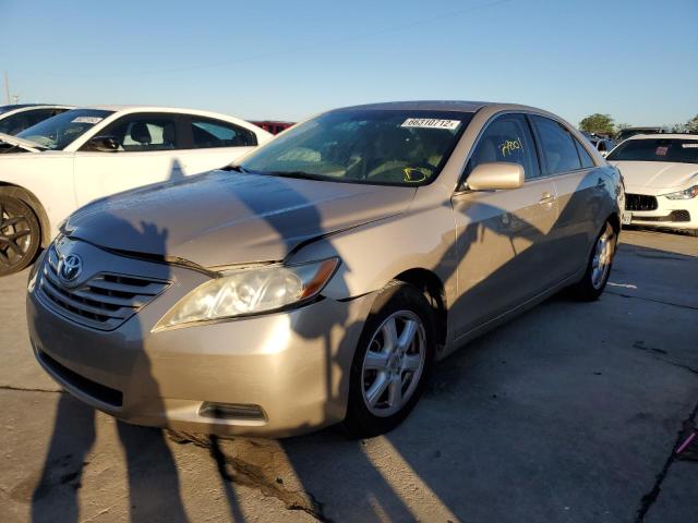 4T1BE46K17U132614 - 2007 TOYOTA CAMRY CE GOLD photo 1