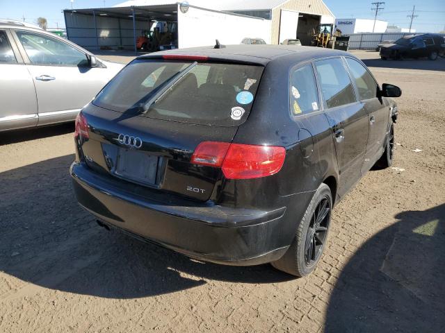 WAUNF78P97A174214 - 2007 AUDI A3 2.0 PRE BLACK photo 4