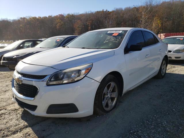 1G11B5SL2EF201754 - 2014 CHEVROLET MALIBU LS WHITE photo 2