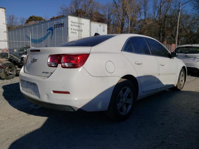 1G11B5SL2EF201754 - 2014 CHEVROLET MALIBU LS WHITE photo 4