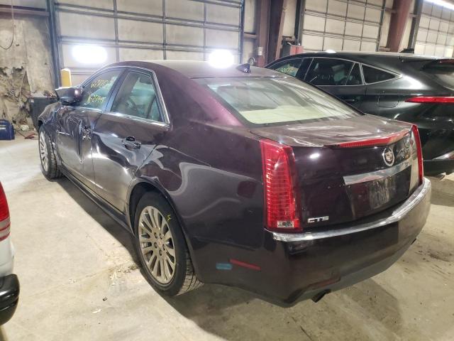 1G6DJ5EG2A0147832 - 2010 CADILLAC CTS PERFOR ბურგუნდია ფოტო 3