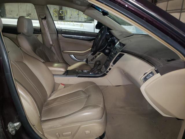 1G6DJ5EG2A0147832 - 2010 CADILLAC CTS PERFOR ბურგუნდია ფოტო 5