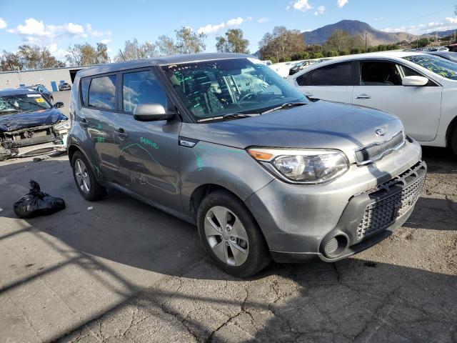 KNDJN2A28F7230970 - 2015 KIA SOUL GRAY photo 1