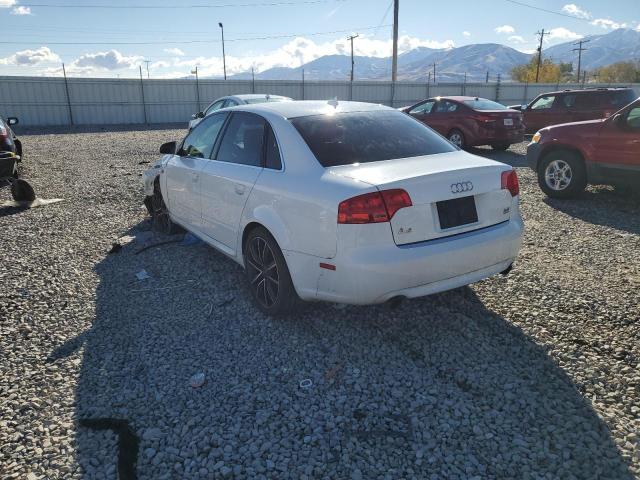 WAUDH78E78A093864 - 2008 AUDI A4 3.2 QUA WHITE photo 3