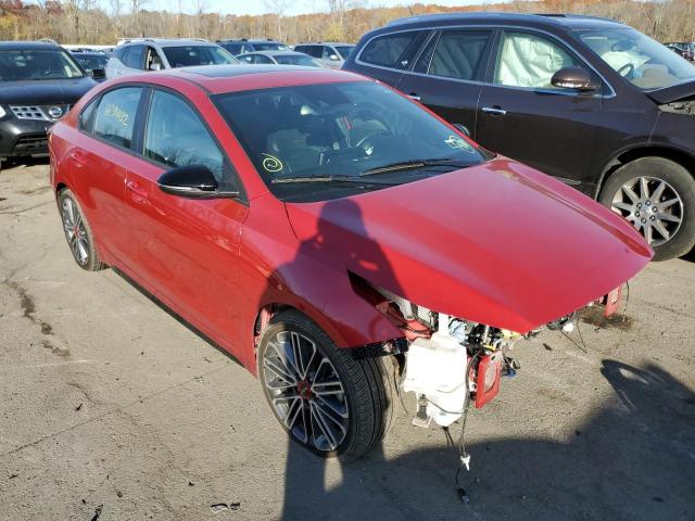 3KPF44AC8NE424930 - 2022 KIA FORTE GT RED photo 1