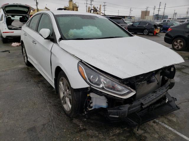 5NPE34AF2KH799938 - 2019 HYUNDAI SONATA LIM WHITE photo 1