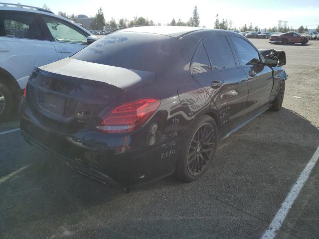 55SWF8HBXJU240123 - 2018 MERCEDES-BENZ C 63 AMG-S BLACK photo 3