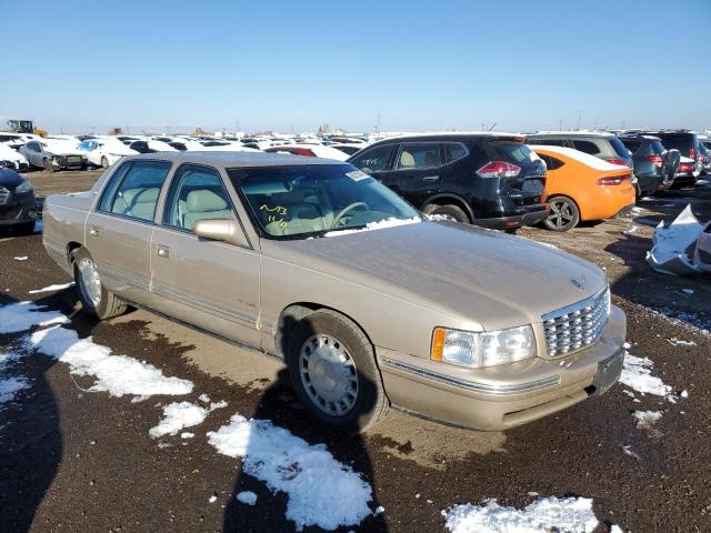 1G6KD54Y8WU715672 - 1998 CADILLAC DEVILLE TAN photo 1