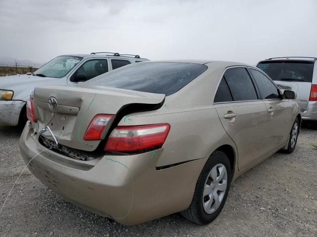 4T1BE46K97U602422 - 2007 TOYOTA CAMRY LE A GOLD photo 4