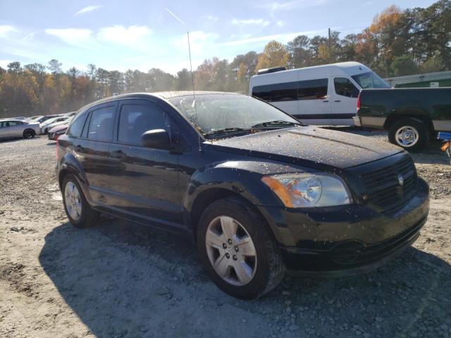 1B3HB48B37D592024 - 2007 DODGE CALIBER SX BLACK photo 1