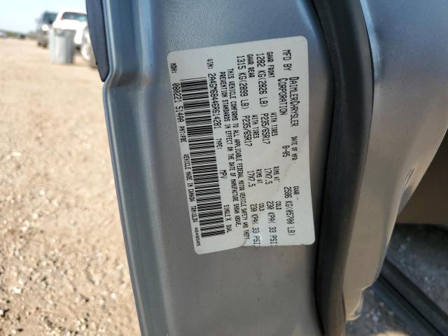 2A4GM68446R614281 - 2006 CHRYSLER PACIFICA T TURQUOISE photo 10