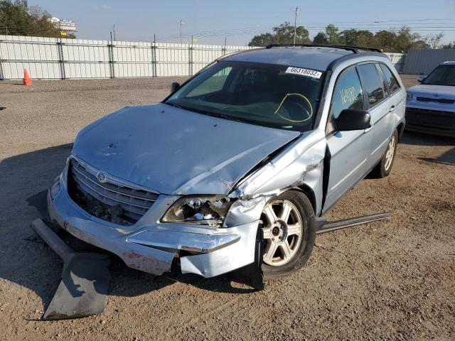 2A4GM68446R614281 - 2006 CHRYSLER PACIFICA T TURQUOISE photo 2