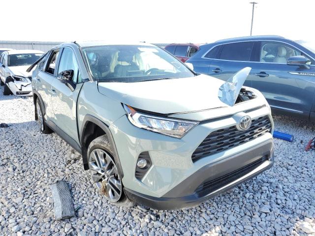 2T3A1RFV3KW078280 - 2019 TOYOTA RAV4 XLE P GRAY photo 1