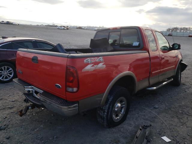 1FTRX18L62NB00021 - 2002 FORD F150 RED photo 4