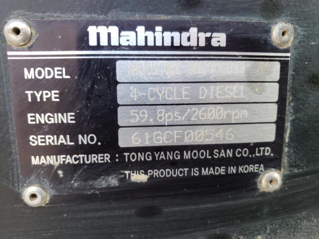 61GCF00546 - 2014 MAHINDRA AND MAHINDRA TRACTOR RED photo 10