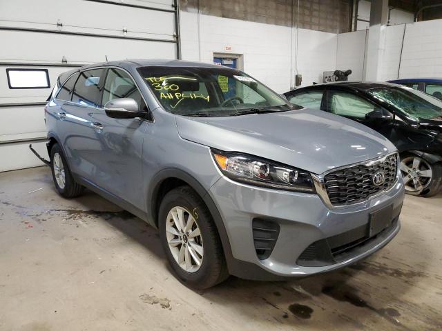 5XYPG4A35LG669048 - 2020 KIA SORENTO L BLUE photo 1