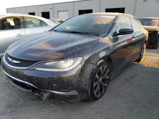 1C3CCCCG8FN****** - 2015 CHRYSLER 200 C GRAY photo 2