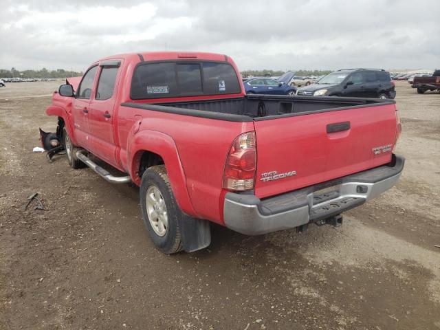 5TEKU72N47Z453918 - 2007 TOYOTA TACOMA DOU RED photo 3