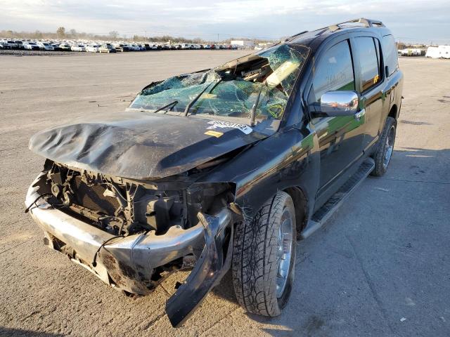 5N1AA08AX4N745907 - 2004 NISSAN ARMADA SE BLACK photo 2