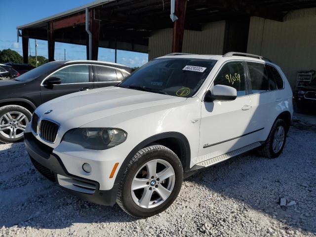 5UXFE83598L166107 - 2008 BMW X5 4.8I WHITE photo 2