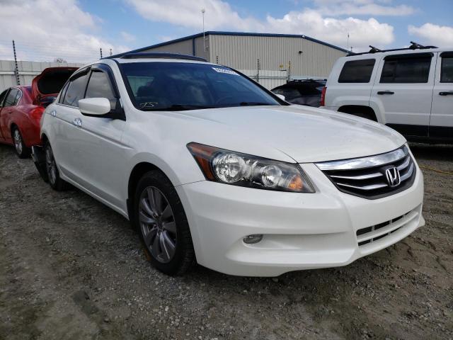 1HGCP3F86CA007820 - 2012 HONDA ACCORD EXL WHITE photo 1