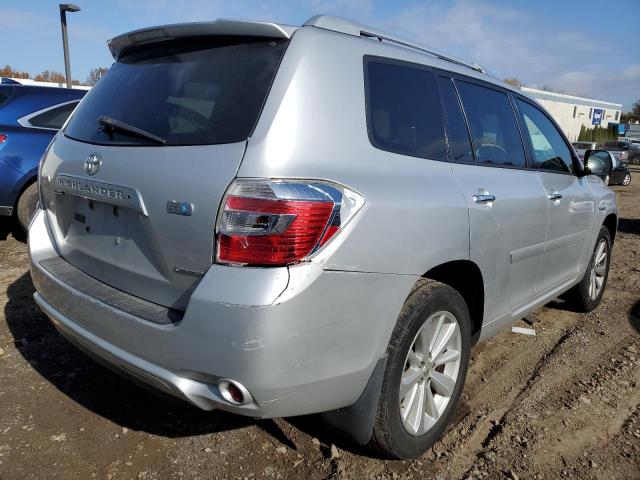 JTEEW44A092028747 - 2009 TOYOTA HIGHLANDER SILVER photo 4