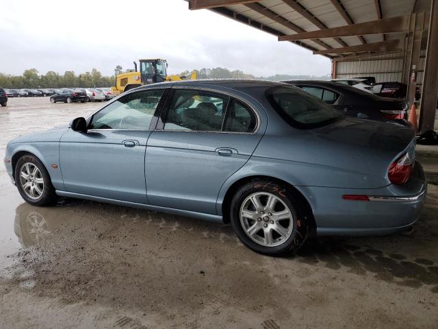 SAJEA01T04FN10509 - 2004 JAGUAR S-TYPE TURQUOISE photo 2