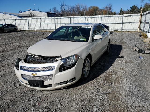 1G1ZE5E78BF177285 - 2011 CHEVROLET MALIBU LTZ კრემისფერი ფოტო 2