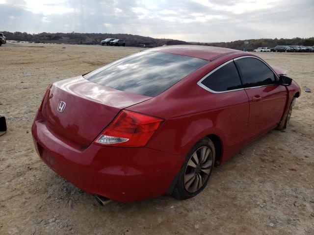 1HGCS1B30BA006948 - 2011 HONDA ACCORD LX- RED photo 4