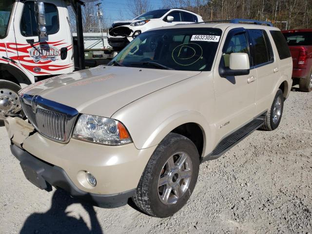 5LMEU88H45ZJ21564 - 2005 LINCOLN AVIATOR 米色 照片 2