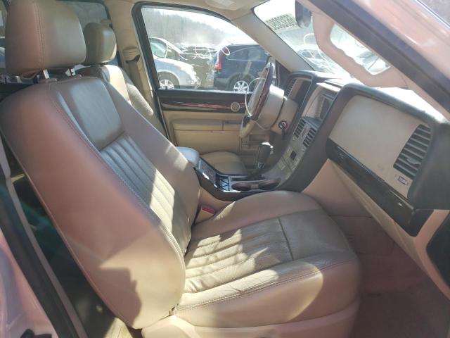 5LMEU88H45ZJ21564 - 2005 LINCOLN AVIATOR BEIGE photo 5