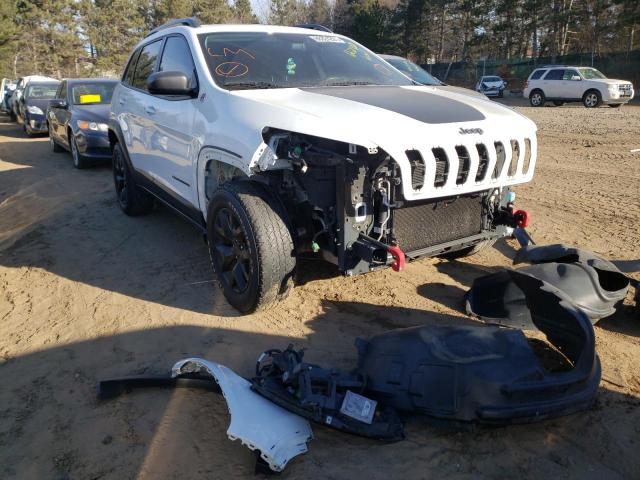 1C4PJMBB3GW294065 - 2016 JEEP CHEROKEE T WHITE photo 1