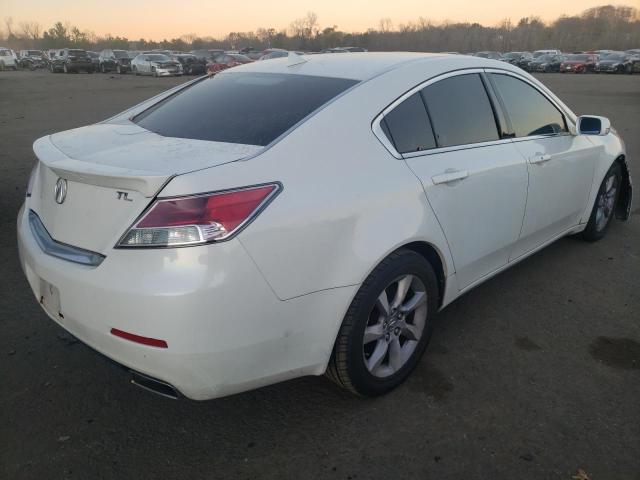 19UUA8F57DA001826 - 2013 ACURA TL TECH WHITE photo 4