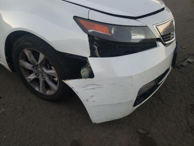 19UUA8F57DA001826 - 2013 ACURA TL TECH WHITE photo 9