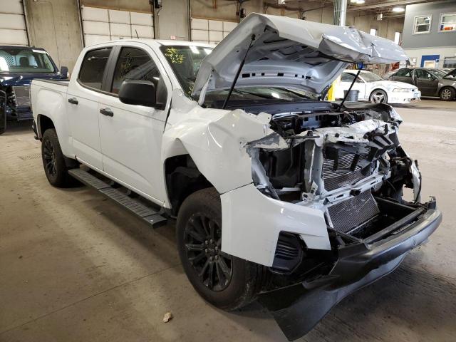 1GTG5BEN9M1118922 - 2021 GMC CANYON ELE WHITE photo 1