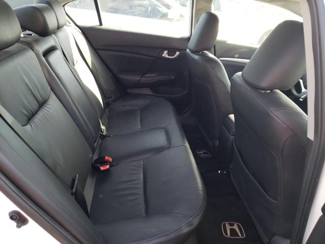 19XFB2F91FE241944 - 2015 HONDA CIVIC EXL أبيض صورة 6