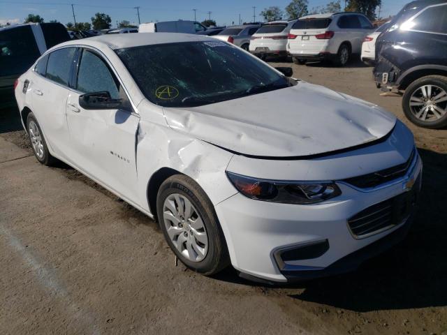 1G1ZA5ST0GF210655 - 2016 CHEVROLET MALIBU L WHITE photo 1