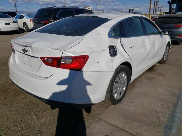 1G1ZA5ST0GF210655 - 2016 CHEVROLET MALIBU L WHITE photo 4