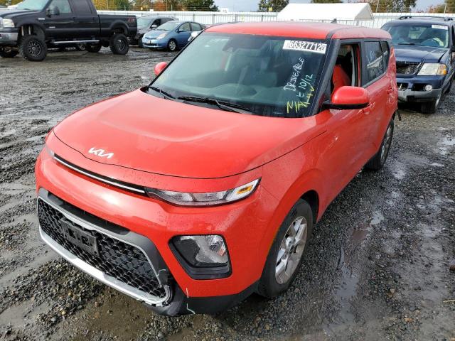 KNDJ23AU6N7154504 - 2022 KIA SOUL LX RED photo 2