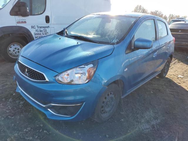 ML32A3HJ9JH010150 - 2018 MITSUBISHI MIRAGE ES BLUE photo 2