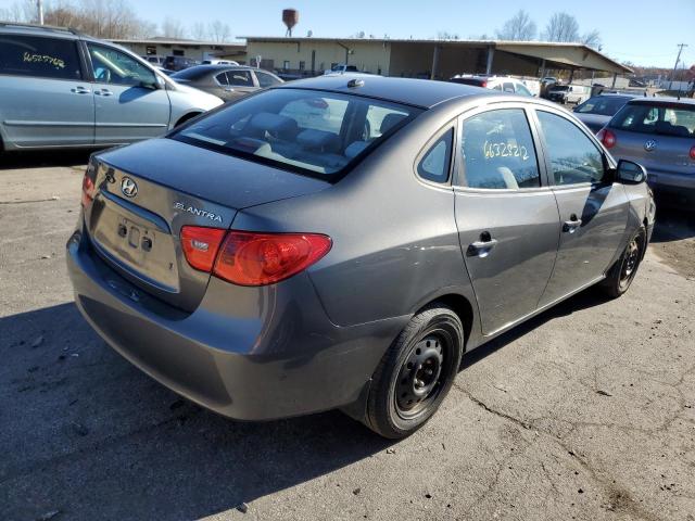 KMHDU46DX8U487649 - 2008 HYUNDAI ELANTRA GRAY photo 4