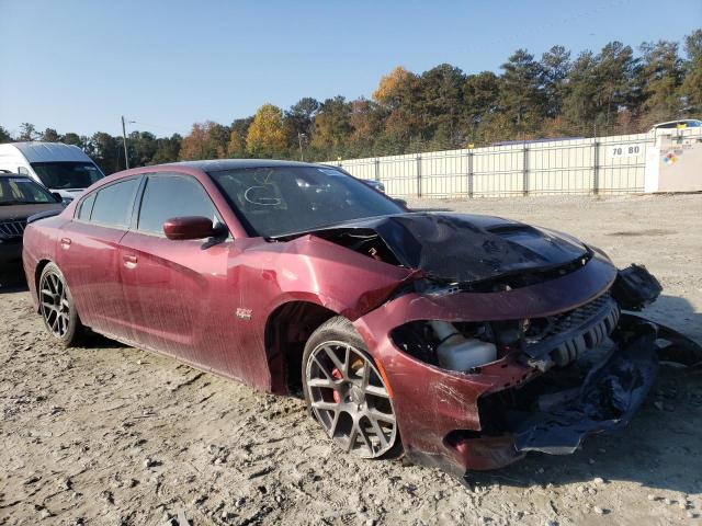 2C3CDXGJ3KH572417 - 2019 DODGE CHARGER SC BURGUNDY photo 1